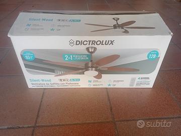 ventilatore da soffitto con plafoniera 