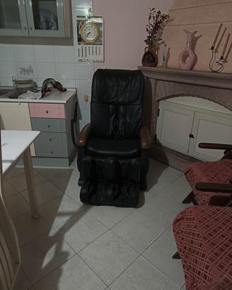 poltrona elettrica massaggiante