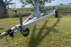 Rimorchio cantiere 8,5 m - 3,5 Ton !no libretto!