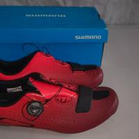 Scarpe Shimano RC7 Rosse Taglia 39 Nuove