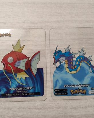 lamincards Pokémon evoluzioni