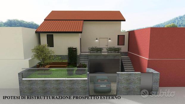 Rustico con giardino progetto approvato - Milo