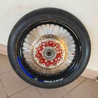 Cerchio Anteriore Motard Excel Gomma e Disco Nuovi