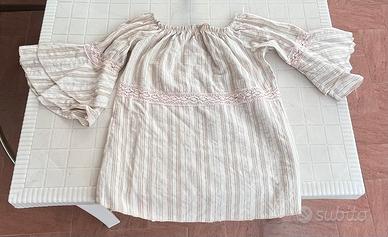 Vestito corto ed estivo a righe