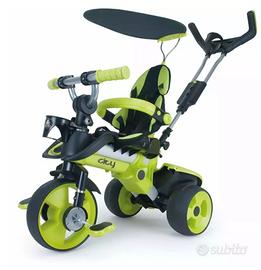 TRICICLO EVOLUTIVO CITY TRIKE VERDE INJUSA 3263