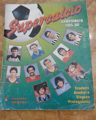 Album supercalcio 85-86 ed. Panini