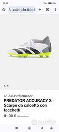 scarpe calcio ragazzo 38