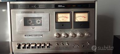 registratore a cassette teac GXC 510D vintage 