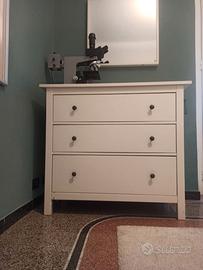 IKEA HEMNES Cassettiera con 3 cassetti