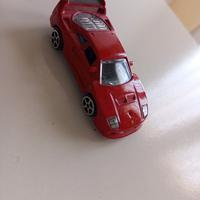 modellino Burago Ferrari F40 competizione