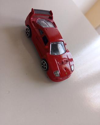 modellino Burago Ferrari F40 competizione