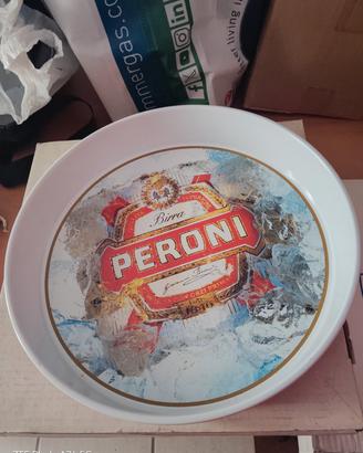 Vassoio pubblicità Peroni vintage 