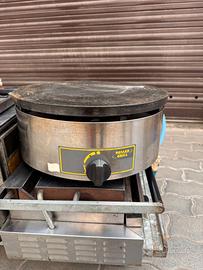 Crêpière professionale a gas Roller Grill CFG 400