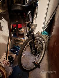 2 monocicli ruota 16 e 20