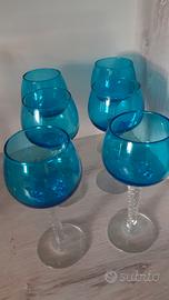 set bicchieri murano