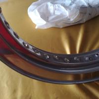 cerchio alluminio bordo alto tipo borrani