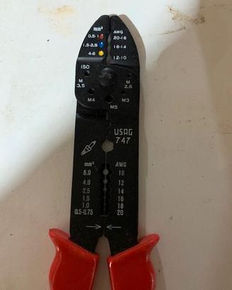 Pinza per capicorda preisolati