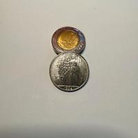 Moneta Repubblica ITALIANA - 100 LIRE MINERVA 1956