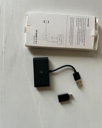 Adattatore wireless CarPlay e Android Auto