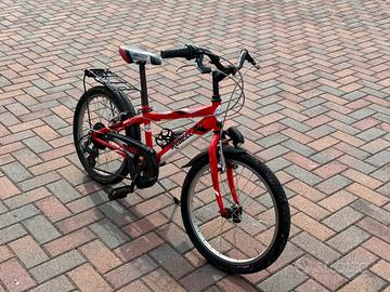 Bici bambino bambina rebellato 20 mtb