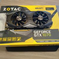 scheda video GTX 1070 ZOTAC AMP EDITION