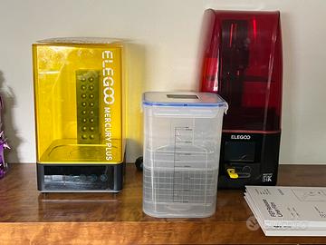 Stampante 3d Elegoo Mars4 9k + Mercury Plus