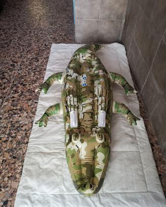 Salvagente coccodrillo gonfiabile nuovo