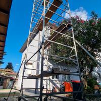 trabattello ponteggio mobile in acciaio nolegg.