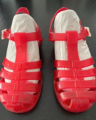 Jelly shoes bimbi- sandali a ragnetto trasparenti
