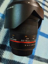 samyang 16mm F2 Canon ef aps-c