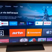 TV Smart JVC 24" Android pari al nuovo