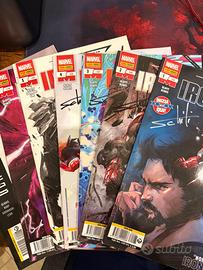 Lotto Marvel Iron Man  signedSchiti + Generations