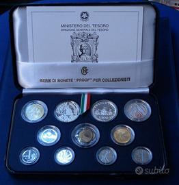 ITALIA SERIE DIVISIONALE PROOF 1992 FS 11 VALORI C