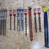 Assortimento 14 pz punte da muro mis da10a28 Nuove