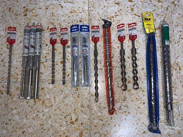 Assortimento 14 pz punte da muro mis da10a28 Nuove