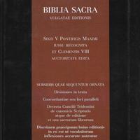Biblia Sacra Vulgatae editionis