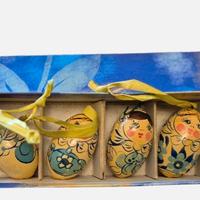 artigianato russo da appendere su Albero di Pasqua