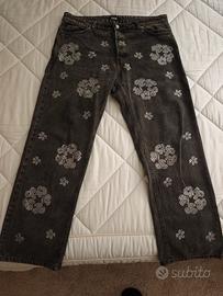 Jeans con stras taglia 50