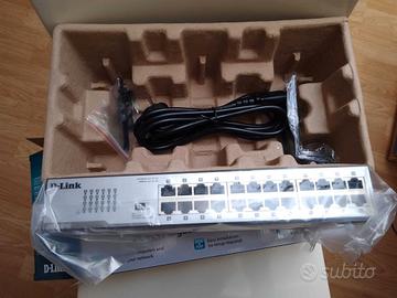 Switch Dlink 24 porte Gigabit 