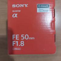 Obiettivo Sony FE 50mm F1.8
