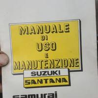 manuale uso e manutenzione suzuki samurai
