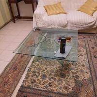 Tavolino di cristallo tipo Fiam