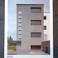 Manifesto poster Bauhausgebäude di Dessau Bauhaus