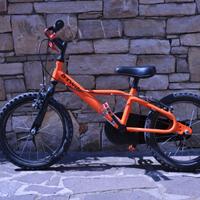 Bicicletta Decathlon 16" + Velocipide (pedagodica)