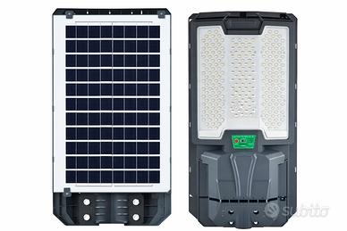 Lampione Solare 1000W con sensore di Movimento 