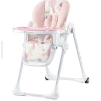 kk Kinderkraft YUMMY, Seggiolone Pieghevole, Rosa
