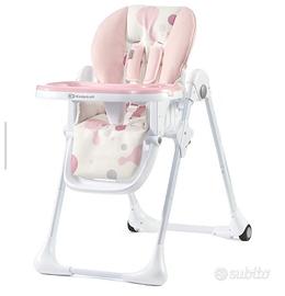 kk Kinderkraft YUMMY, Seggiolone Pieghevole, Rosa