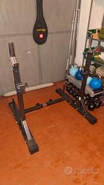 Toorx Wbx 50 rack + bilanciere e dischi