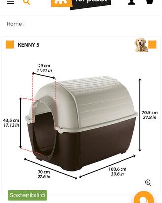 Cuccia per cane Ferplast