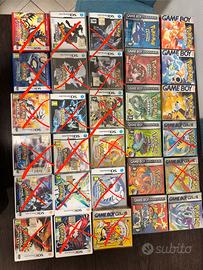 Collezione pokemon gameboy